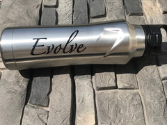 Evolve Stainless Steel Bottle - Silver