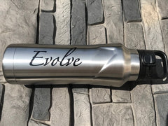 Evolve Stainless Steel Bottle - Silver