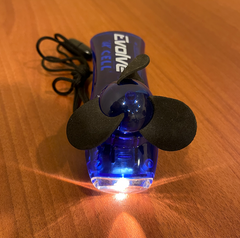 Evolve Turbo Mini Fan/Flashlight