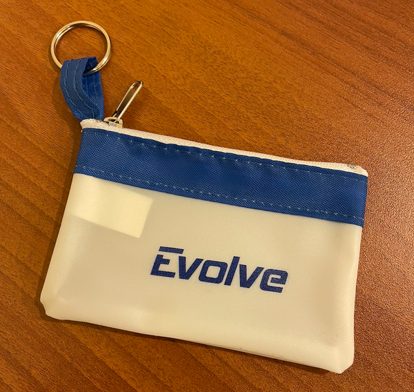 Evolve Zippered Coin Pouch