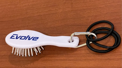 Evolve Travel Hair Brush w/Bands